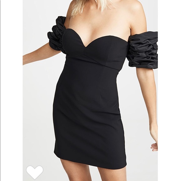 Ronny Kobo Black Gioia Dress - Picture 1 of 4